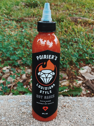 Heartbeat Poirier's Louisiana Style Hot Sauce 6 oz. - The Pepper Pantry (Formerly Marie Sharp's)